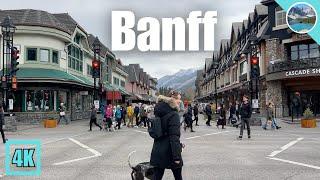 Complete Banff Walk series  LIVELY and LOVELY Downtown Banff!