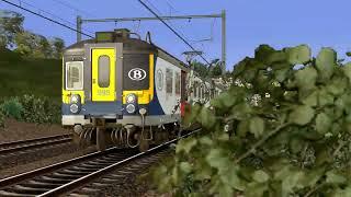 Train Simulator 2024 | AM Klassiek MR Cityrail + AM 75 / MR 75 Bordeaux | Antwerpen - Gent | BE |