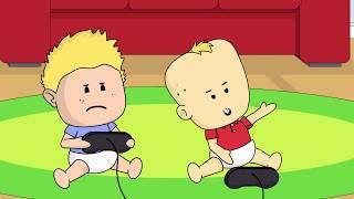 Video Game Rage! Baby Alan Cartoon Season 2 Episode 4