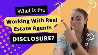 NC Working With Real Estate Agents Disclosure explained!!