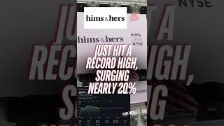 Hims & Hers Stock Soars! Record High After Trybe Labs Acquisition