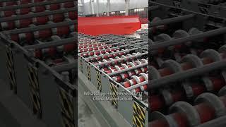 metal corrugated plate roll forming machine for wall#corrugatedsheet #rollforming #roofingsheet