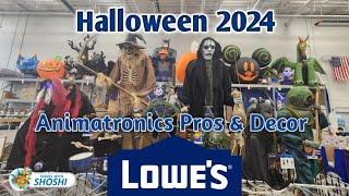 Awesome Halloween Animatronics Props and Decor Collection at Lowes 2024 | Lowes Halloween Décor 2024