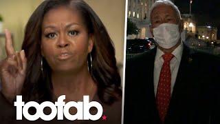 Rep. Greg Pence Hits Back at Michelle Obama After Conspiracy Theory Attack | toofab