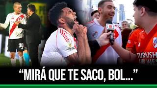 GALLARDO FURIOSO: "Vení o te SACO BOL..." + BORJA se HUNDE y COMPARA con M. JORDAN + Pelea HINCHAS