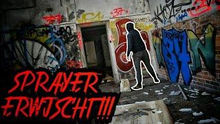 LOST PLACE - ACHTUNG!!! GRAFFITI SPRAYER ERWISCHT!!!