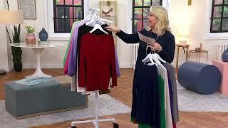 Susan Graver Modern Essentials Set of 2 Liquid Knit Tops on QVC