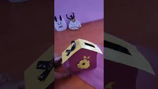 #diy craft ideas #bestout of waste box craft#youtubeshorts #hundi