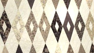 Strippy Diamonds Quilt Tutorial