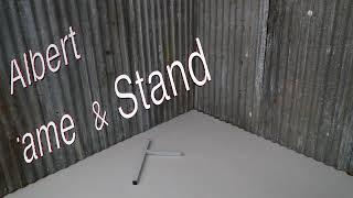 Albert Frame and Stand 2.0 setup example