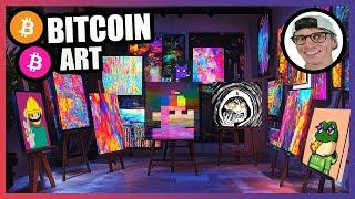 Bitcoin Digital Art Can Make Millionaires! 🟧 Ordinals To Buy Now!