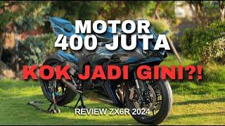 REVIEW ZX6R 2024 LIMITED EDITION BLACK LIVERY 400++ JUTA ⁉️ DI GEBER LIMIT BOCIL