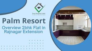 2BHK Flat in Palm Resort, Raj Nagar Extension 8860188922