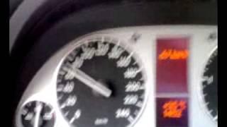 Mercedes B200CDI acceleration 0-160kph