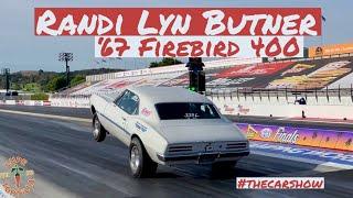 Randi Lyn Butner 1967 Pontiac Firebird 400 NHRA Stock Eliminator Drag Racing 2023 Pomona #thecarshow