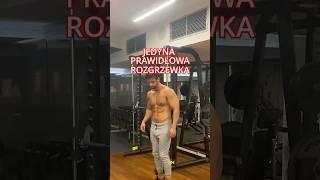 Jedyna PRAWIDŁOWA ROZGRZEWKA #rozgrzewka #siłownia #ćwiczenia