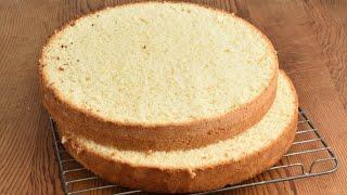 EASY VANILLA SPONGE CAKE RECIPE