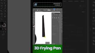 3D Frypan Design In Illustrator..#illustratortutorial  #graphicdesign  #dzignex   #illustrator3d