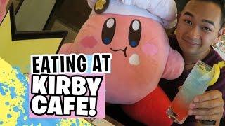 Dining in the Kirby Cafe in Tokyo, Japan 【 カービィカフェ 】