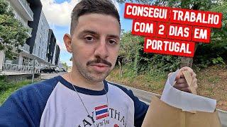 COMO CONSEGUIR TRABALHO RÁPIDO EM PORTUGAL! 