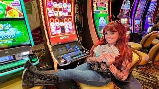 I Played So Many New Slots in Downtown Las Vegas!