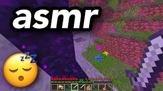 asmr gaming  (minecraft) whispering + relaxing keyboard sounds (ep. 3 into the nether!)