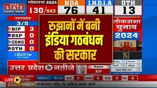 Lok Sabha Election 2024 Result LIVE: पहली बार रुझानों में बनी INDIA Alliance की सरकार, BJP परेशान