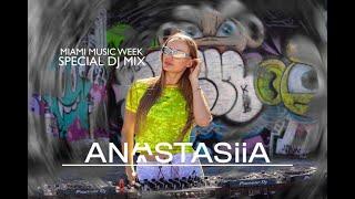 ANASTASiiA - Live @ Wynwood, USA. Special Miami Music Week DJ Dance Mix. Techno & Progressive House.