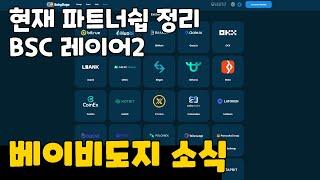 베이비도지 현재 파트너쉽 정리 / BSC 레이어2