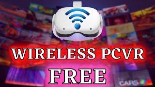 How to GET FREE WIRELESS PCVR Oculus Quest 2 - ALVR - NO Virtual Desktop Needed