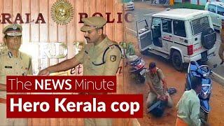 Kerala cop bravely fights man who attacks him with machete