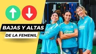 Los refuerzos y las bajas del América femenil para la Clausura 2025