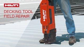 HOW TO make repairs in the field to your Hilti powder-actuated tool DX 860