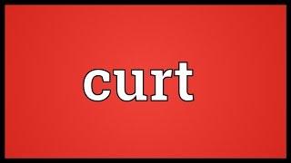 Curt Meaning