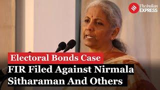 Nirmala Sitharaman Accused of Orchestrating Extortion Through Electoral Bonds