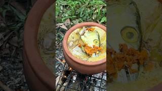 BRAISED BELTFISH IN A CLAY POT WITH 8 KINDS OF SPICES. #cooking #food #recipe #camping #wildcooking