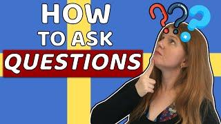 Swedish Question Words Top 10 - How to ask simple questions in Swedish - Learn Swedish in a Fun way!