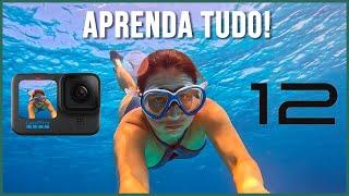 GOPRO HERO 12 - ENSINANDO TODAS AS FUNÇÕES COM EXEMPLOS PRÁTICOS