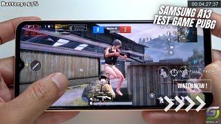 Samsung Galaxy A13 test game PUBG Mobile