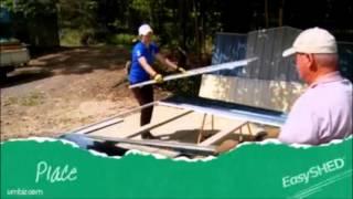 Garden Shed Assembly Step 5   EasyShed