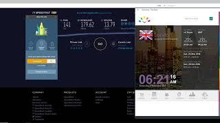 HMAI PRO VPN Speed Test - England, United Kingdom VPN Server 2017/11/8