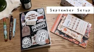 SEPTEMBER monthly plan with me  |  Hobonichi Cousin Avec | Fall decor