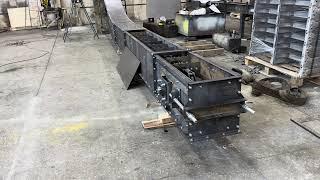 Heavy incline chain conveyor