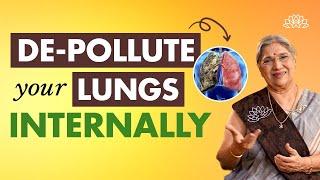 Air pollution | Ways to cleanse lungs | Get rid of Asthma & Lung cancer | Techniques of breathing