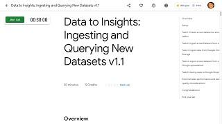 Data to Insights Ingesting and Querying New Datasets v1 1