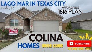 Houston, TX | Colina Homes | Lago Mar | 1816 Plan | New Construction | Home Tour | Texas City TX