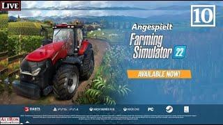 Farming Simulator 22 - Angespielt # 10 - Mit Holzabtransport Job geldverdienen [Deutsch][Live]