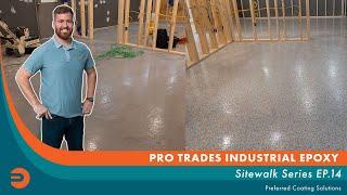 Professional Epoxy Install Transforms Pro Trades Office | Preferred Coating Solutions Ep14