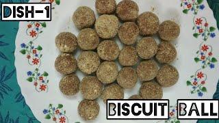 BISCUIT BALL | SNACK | HOME MADE | தமிழ் | AMUDHA KITCHEN