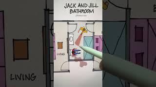 Jack and Jill bathroom